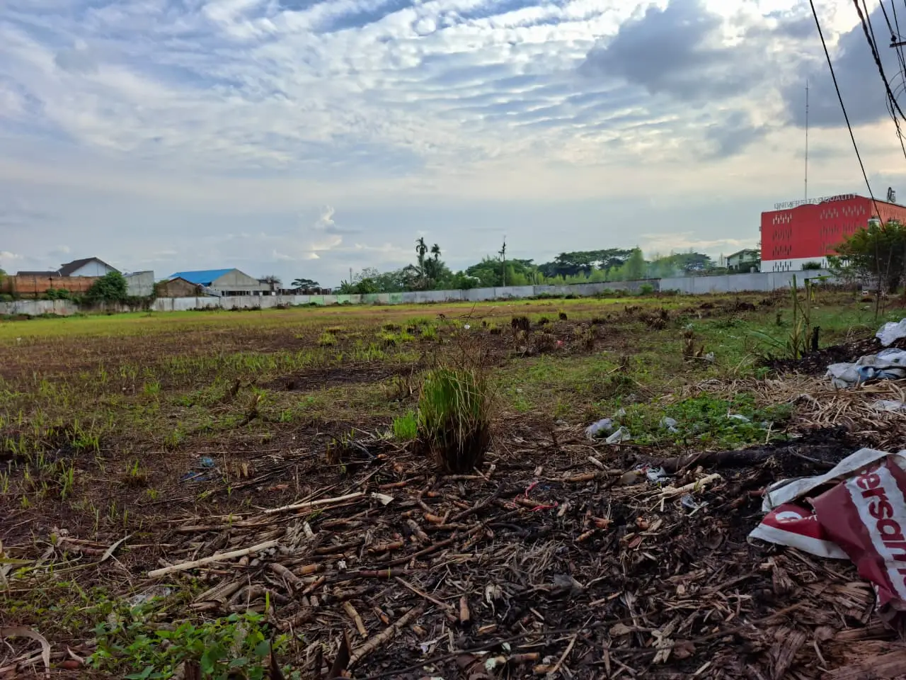 Tanah luas dijual di Medan Ringroad Ngumban Surbakti dekat kampus dan pusat bisnis